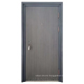 Painting Natural Wood Veneer Surface Coded lock Entrance Interior Security Steel Door For Gate